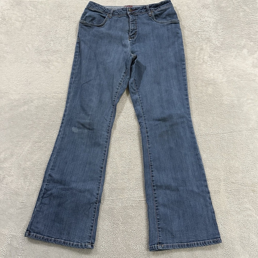 Dungarees Smiths Jeans Women 12 Blue Bootcut High Rise Y2K Vintage Western